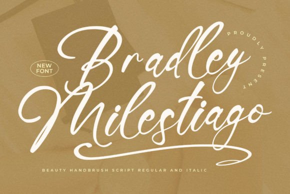 Bradley Milestiago: A Script Font for Elegant Design