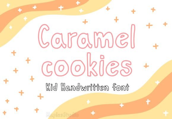Caramel Cookies Font for Web Design
