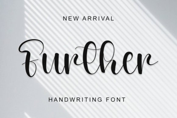 Further: A Beautiful Script Font
