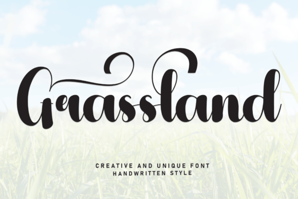Grassland Font for Business