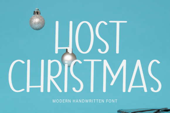 Host Christmas Font for Web Design