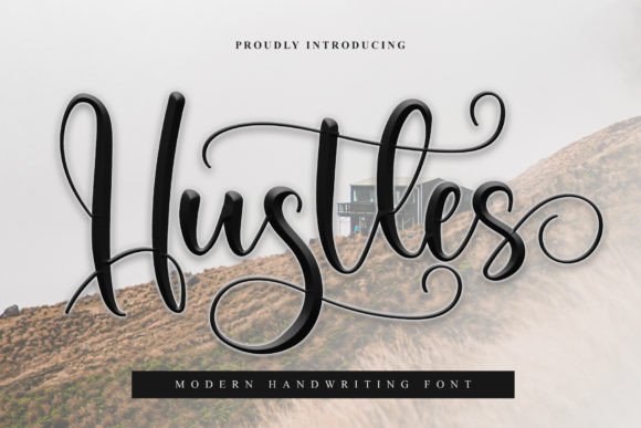 Hustles Font: Stylish Handwritten Type for Crafters