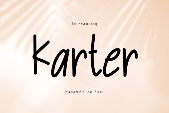 Karter: A Playful Font for Web Design