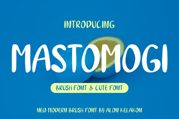 Mastomogi: A Friendly Font for Creative Projects