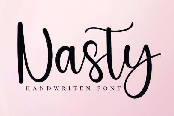 Nasty: A Bold Script for Digital Campaigns