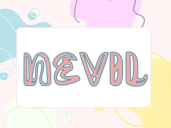 Nevil: A Quirky Font for Creative Campaigns