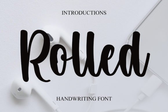 Reviewed: Rolled Script Font