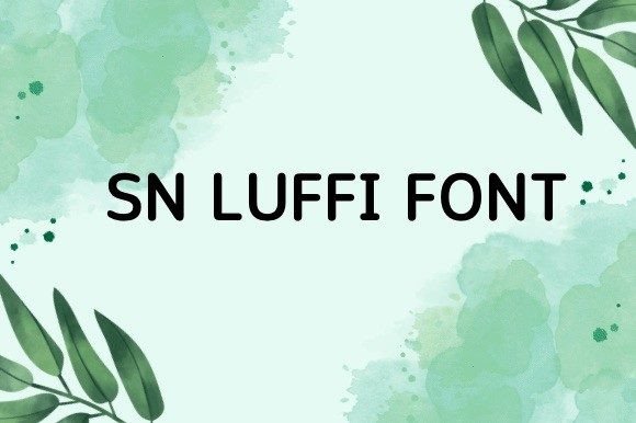 Sn Luffi: A Stylish Font for Web Design