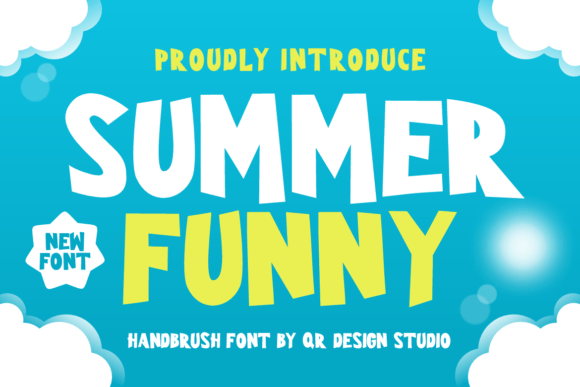 Summer Funny Font for Bold Design
