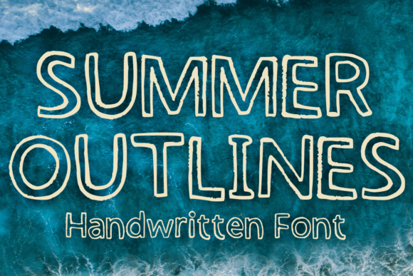 Summer Outlines Font Review