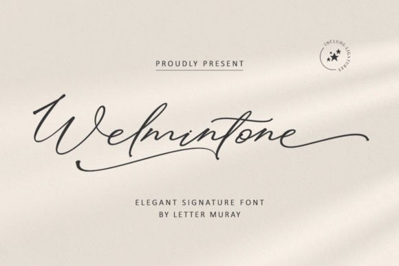 Welmintone Font for Web Design